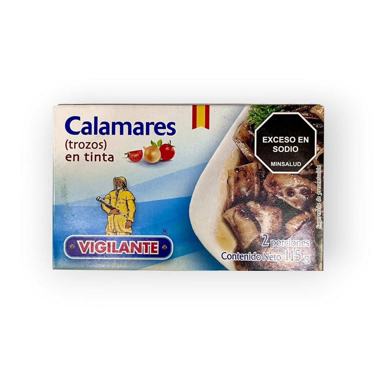 CALAMARES EN TINTA X 115G VIGILANTE