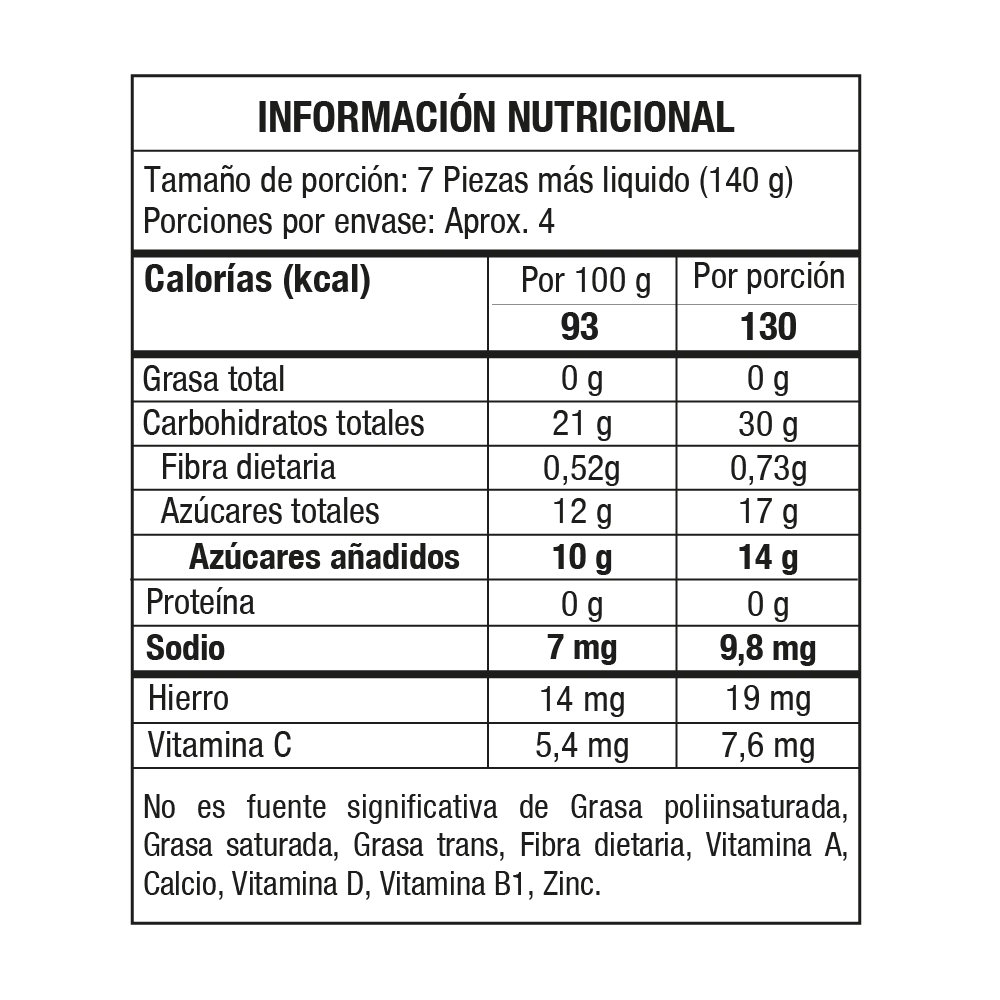 LYCHEES X 565G BEST CHOICE