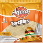 TORTILLA NATURAL X 8 UNIDADES (400G) AZTECA