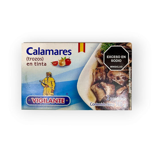 CALAMARES EN TINTA X 115G VIGILANTE