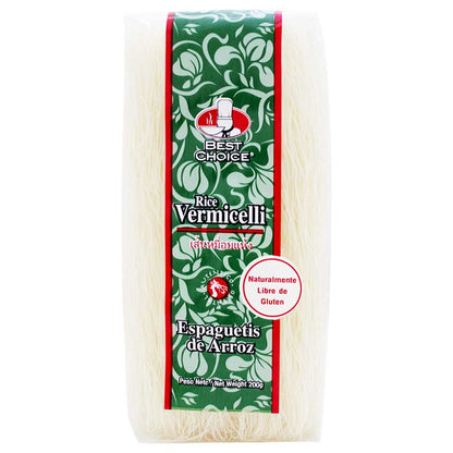 ESPAGUETIS DE ARROZ X 200G BEST CHOICE