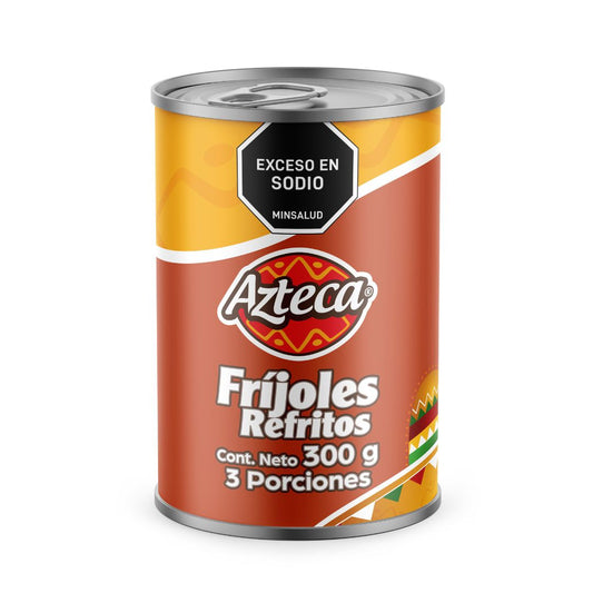 FRÍJOLES REFRITOS X 300G AZTECA