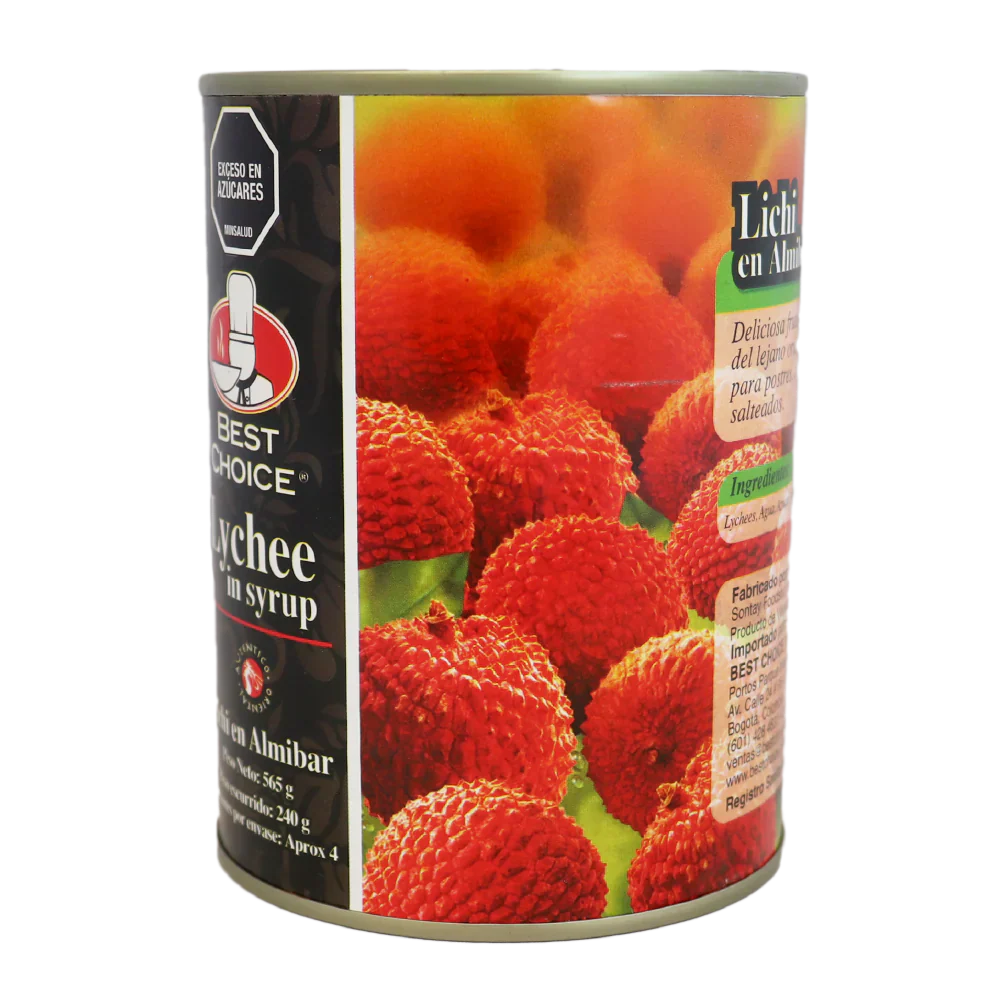LYCHEES  X 565G BEST CHOICE