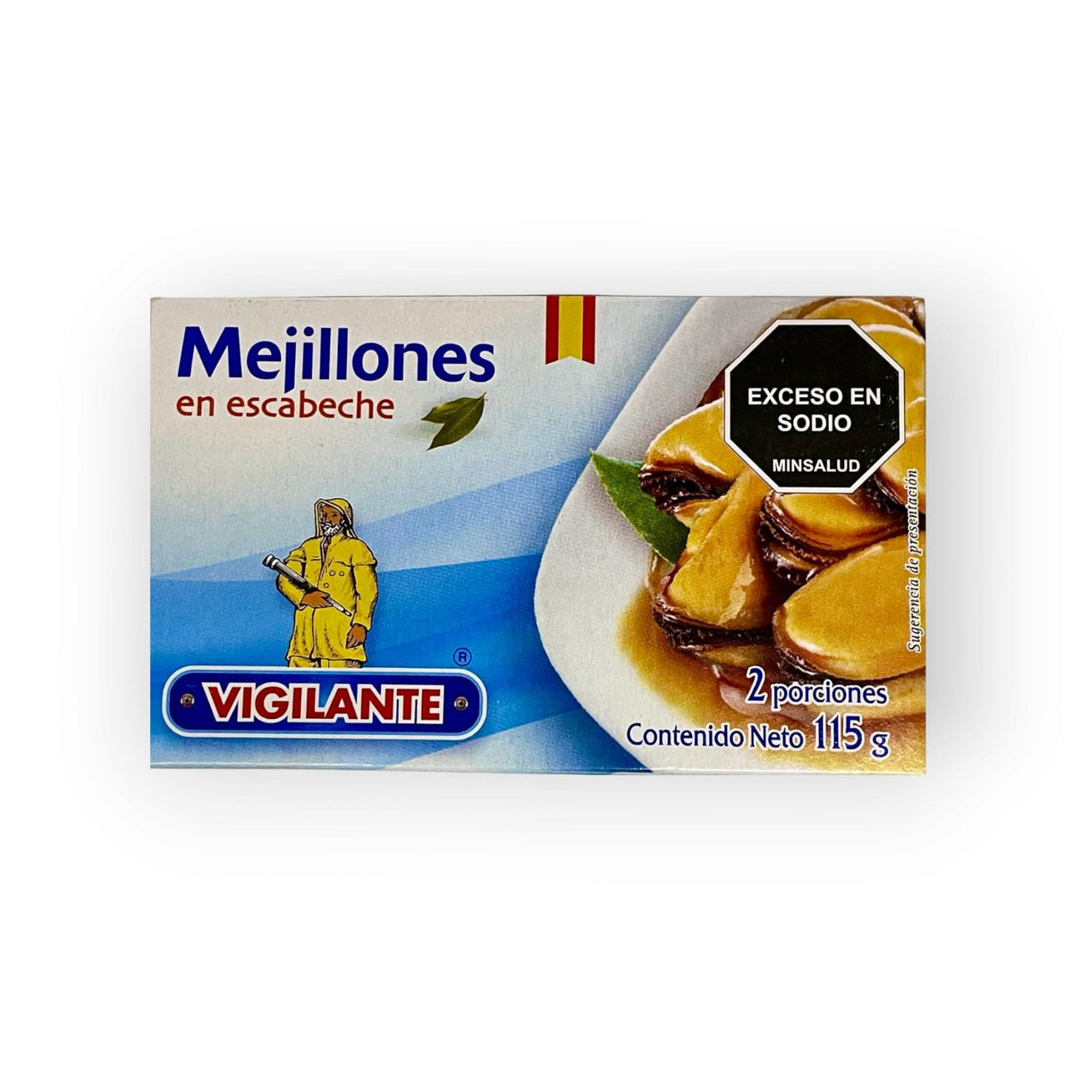MEJILLONES EN ESCABECHE X 115G VIGILANTE