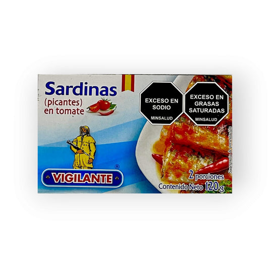 SARDINA EN TOMATE PICANTE X 120G VIGILANTE