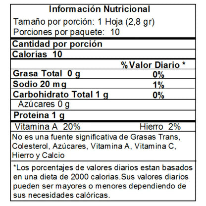 ALGA PARA SUSHI X 10 HOJAS BEST CHOICE